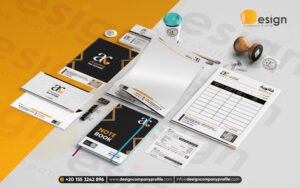 تصميم هوية بصرية لشركة إدارة أعمال