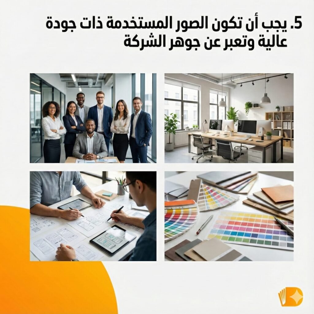 دليل شامل: طريقة عمل البروفايل الاحترافي للشركات (بالصور) طريقة عمل البروفايل خطوة 5