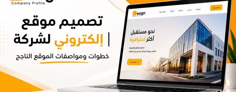 تصميم موقع إلكتروني لشركة