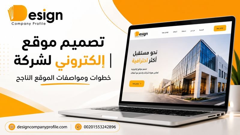 تصميم موقع إلكتروني لشركة | خطوات ومواصفات الموقع الناجح تصميم موقع إلكتروني لشركة
