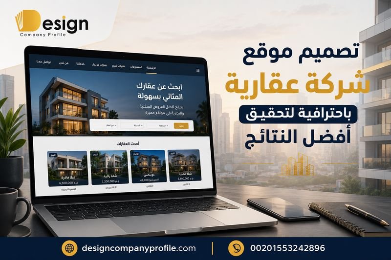 تصميم موقع شركة عقارية باحترافية لتحقيق أفضل النتائج تصميم موقع شركة عقارية