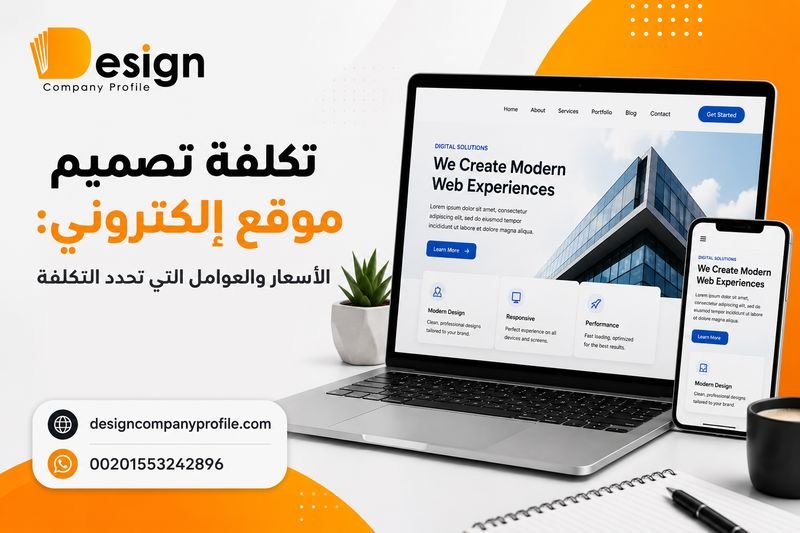 تكلفة تصميم موقع إلكتروني: الأسعار والعوامل التي تحدد التكلفة تكلفة تصميم موقع إلكتروني